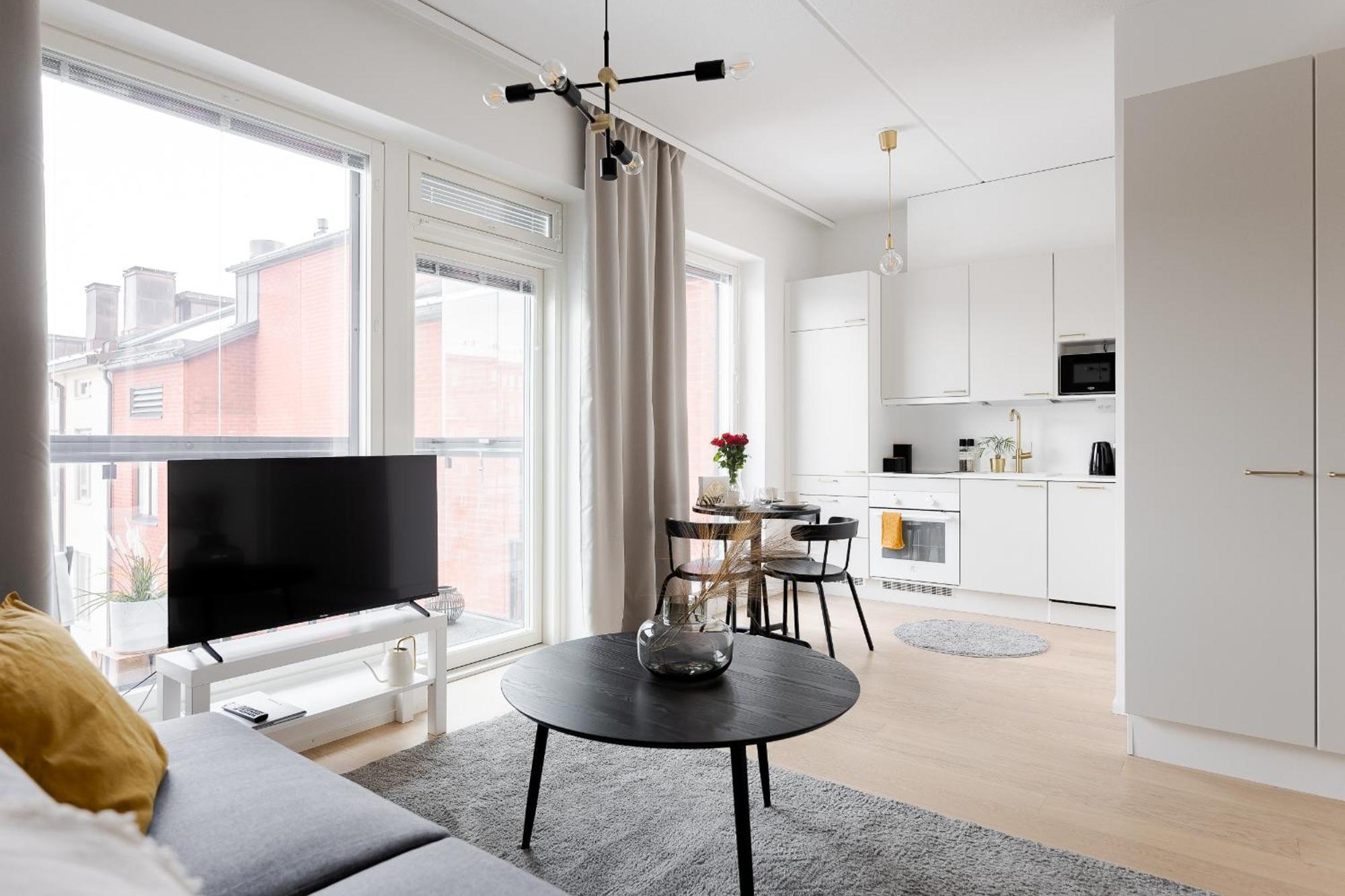 Great Location, Quiet And New With Balcony&Cafe Apartment Tampere Luaran gambar